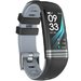 Bratara Fitness iUni G26, Display OLED 0.96 inch, Bluetooth, Pedometru, Notificari, Gri